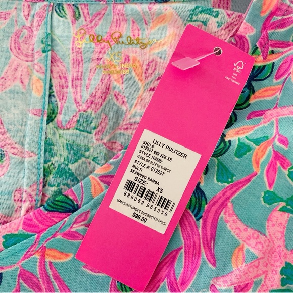 LILLY PULITZER Tessa 3/4 Sleeve Dress! Retail $98. - Picture 7 of 9